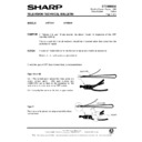 Sharp 37DM-23H (serv.man30) Service Manual / Technical Bulletin