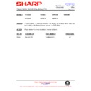 Sharp 37ET-35H (serv.man18) Service Manual / Technical Bulletin