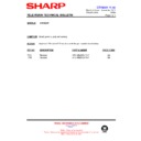 Sharp 37GQ-20 (serv.man10) Service Manual / Technical Bulletin
