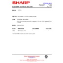 Sharp 51AT-15H (serv.man14) Service Manual / Technical Bulletin