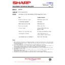 Sharp 51AT-15H (serv.man21) Service Manual / Technical Bulletin