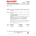 Sharp 51AT-15H (serv.man23) Service Manual / Technical Bulletin