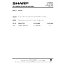 Sharp 51AT-15H (serv.man28) Service Manual / Technical Bulletin