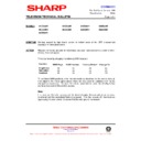 Sharp 51DS-02H (serv.man31) Service Manual / Technical Bulletin