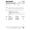 Sharp 51DS-02H (serv.man34) Service Manual / Technical Bulletin