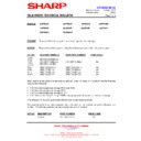 Sharp 56FW-53H (serv.man44) Service Manual / Technical Bulletin