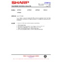 Sharp 56FW-53H (serv.man64) Service Manual / Technical Bulletin