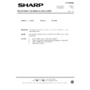 Sharp 59CS-03H (serv.man26) Service Manual / Technical Bulletin