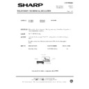 Sharp 59CS-03H (serv.man41) Service Manual / Technical Bulletin