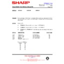 Sharp 59DS-03H (serv.man17) Service Manual / Technical Bulletin