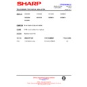 Sharp 59DS-03H (serv.man29) Service Manual / Technical Bulletin