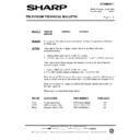Sharp 59DS-03H (serv.man37) Service Manual / Technical Bulletin