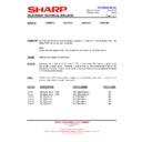 Sharp 59ES-D7H (serv.man26) Service Manual / Technical Bulletin