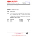 Sharp 59ES-D7H (serv.man36) Service Manual / Technical Bulletin