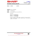 Sharp 59ES-D7H (serv.man44) Service Manual / Technical Bulletin