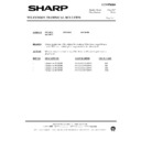 Sharp 66CS-03H (serv.man41) Service Manual / Technical Bulletin