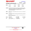 Sharp 66CS-05H (serv.man14) Service Manual / Technical Bulletin