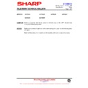 Sharp 66CS-05H (serv.man19) Service Manual / Technical Bulletin