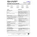 Sharp 66CS-05H (serv.man23) Service Manual / Technical Bulletin