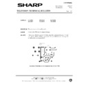 Sharp 66CS-05H (serv.man36) Service Manual / Technical Bulletin