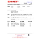 Sharp 66DS-03H (serv.man21) Service Manual / Technical Bulletin
