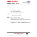 Sharp 66DW-18H (serv.man32) Service Manual / Technical Bulletin