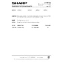 Sharp 66ES-05H (serv.man33) Service Manual / Technical Bulletin