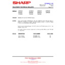 Sharp 66FW-53H (serv.man27) Service Manual / Technical Bulletin