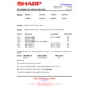 Sharp 66FW-53H (serv.man43) Service Manual / Technical Bulletin
