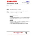 Sharp 66FW-53H (serv.man58) Service Manual / Technical Bulletin