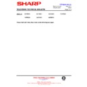 Sharp 66FW-54H (serv.man42) Service Manual / Technical Bulletin