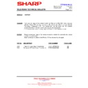 Sharp 66GF-63 (serv.man34) Service Manual / Technical Bulletin