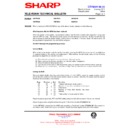 Sharp 66GF-63 (serv.man48) Service Manual / Technical Bulletin