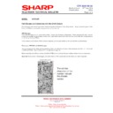 Sharp 66GS-62 (serv.man20) Service Manual / Technical Bulletin