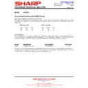 Sharp 66GS-62 (serv.man21) Service Manual / Technical Bulletin