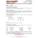 Sharp 66GS-62 (serv.man22) Service Manual / Technical Bulletin
