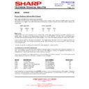 Sharp 66GS-62 (serv.man23) Service Manual / Technical Bulletin
