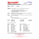 Sharp 76DW-18H (serv.man18) Service Manual / Technical Bulletin