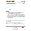 Sharp 76DW-18H (serv.man20) Service Manual / Technical Bulletin