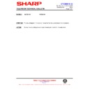 Sharp 76DW-18H (serv.man31) Service Manual / Technical Bulletin