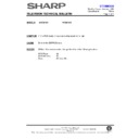 Sharp 76DW-18H (serv.man35) Service Manual / Technical Bulletin
