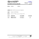 Sharp 76DW-18H (serv.man37) Service Manual / Technical Bulletin