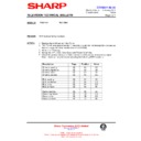 Sharp 76EF-19H (serv.man27) Service Manual / Technical Bulletin