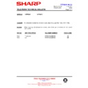 Sharp 76FW-53H (serv.man49) Service Manual / Technical Bulletin
