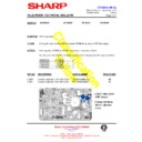 Sharp 76FW-53H (serv.man57) Service Manual / Technical Bulletin