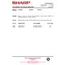 Sharp 76FW-53H (serv.man58) Service Manual / Technical Bulletin