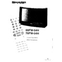 Sharp 76FW-54H (serv.man10) User Manual / Operation Manual