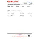 Sharp 76GF-64H (serv.man36) Service Manual / Technical Bulletin