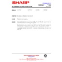 Sharp CV-2121H (serv.man14) Service Manual / Technical Bulletin