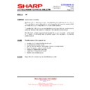 Sharp LC-13B2EA (serv.man2) Service Manual / Technical Bulletin